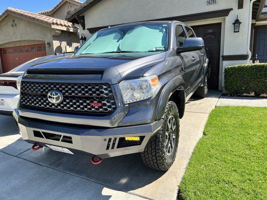 PaintedFront Off Road Bumper