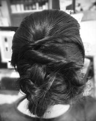 Up-do by Amanda