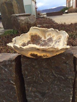 Hand Carved Onyx Bowls starting at $100.