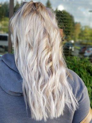 Platinum Blonde Color