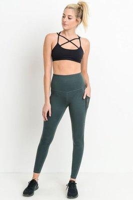 HIGHWAIST MESH POCKET FULL LEGGINGS