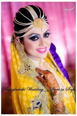 Bridal makeup