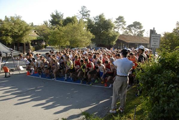 Starting line at 2012 PacificTHERx 5k for play!!!