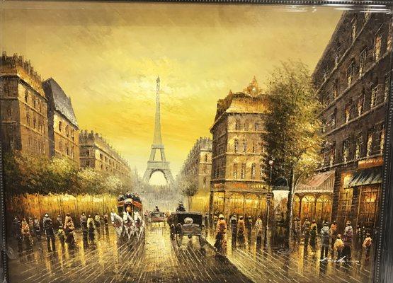 beautiful picture paris . size 43x55