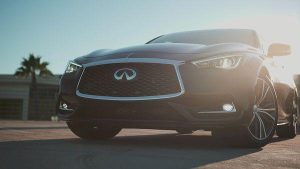 2017 Infiniti Q60 video production shoot