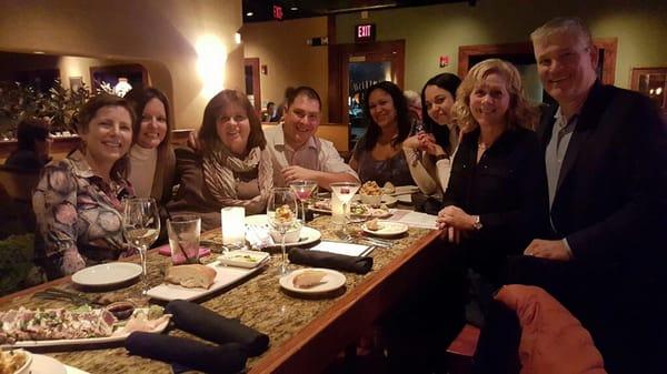 Team bonding with our Partners at Residential Mortgage Services - Rose Stancato