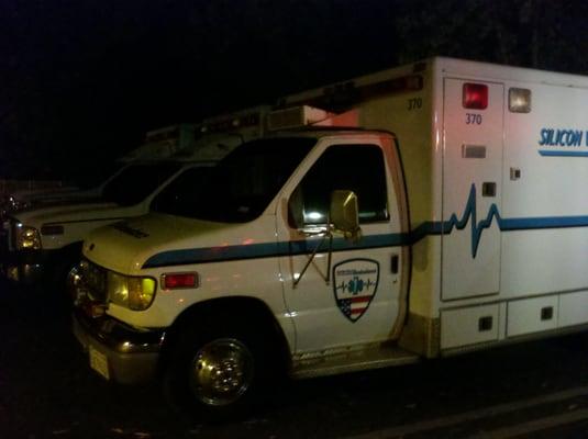 Silicon Valley Ambulance @ 5AM in the morning!