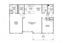 Two Bedroom Floorplan