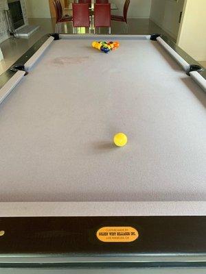 Valley Pool Table