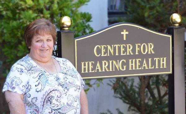 Dr. Susan Antonellis, Operations Manager and Audiologist at the Center for Hearing Health