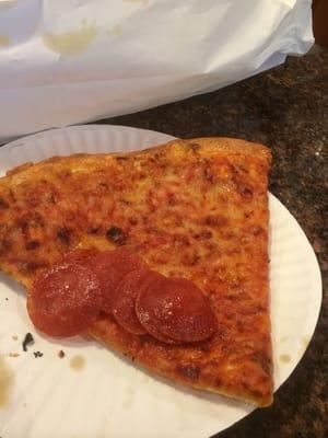 "Pepperoni pizza".