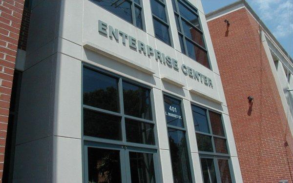 Enterprise Center - just blocks away from finance and dining center of town.