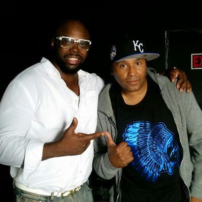 Jemini the Gifted One and Kool Keith in studio A.