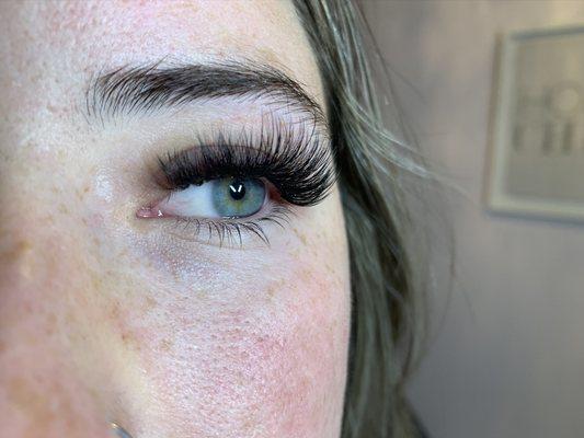 Mega Volume lash extensions