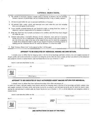 1913 Tax Return, Page 3