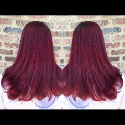 Flame princess red purple by hairbyamberm