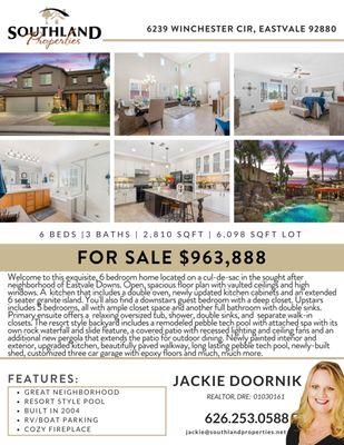 6239 Winchester Cir, Eastvale, CA