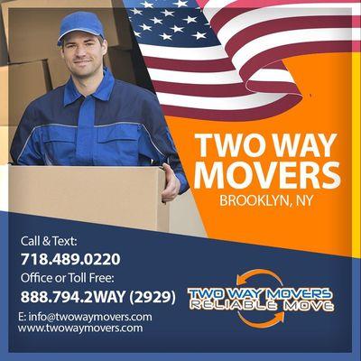 Need Movers? Don't wait call & text us @ 718.489.0220