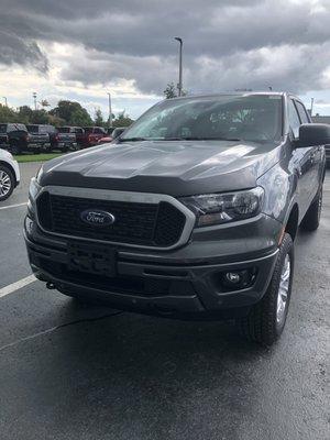 2019 Ford Ranger oil change.