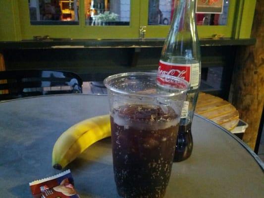 My random snack. Mexican coke!