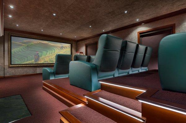 Bespoke Theater Design. Entertainment is just the beginning.