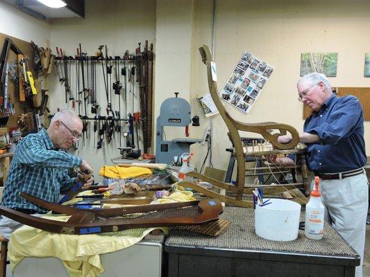 Since 1961, the SAGE's Furniture Restoration Workshop has offered the public fine-quality furniture restoration.