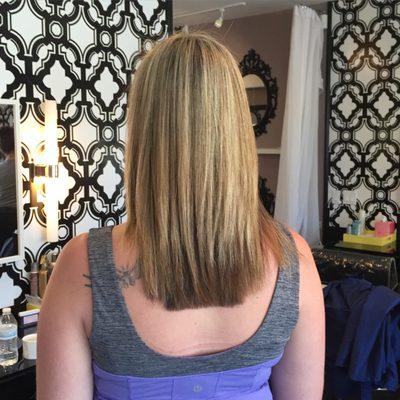 Brazilian Blow Out and Highlights