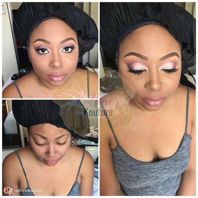 Full service makeup by Kulture's Kouture