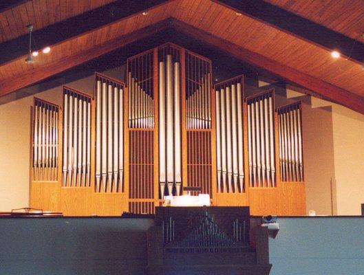 The Studio organ loft.