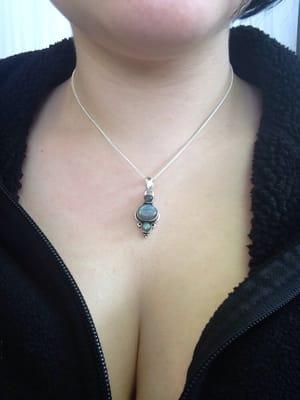 Chain from Liz-el. Pendant from Ana Silver Co.