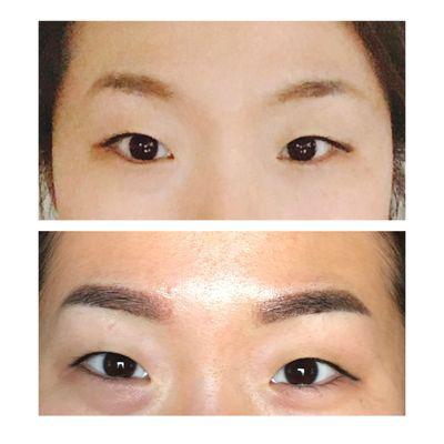 Permanent Makeup Eyebrow Tattoo