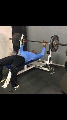 Nothing like a good bench press workout.