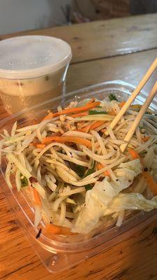 Mediocre Green Papaya Salad