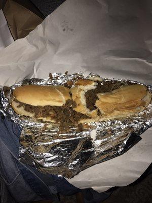 Shrimp Cheesesteak Sub