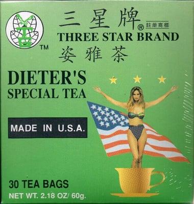 Dieter;'s special tea. It's tastes like the original flavor with a hint of licorice.