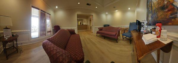 This will be the waiting room of Conyers Dental Associates.