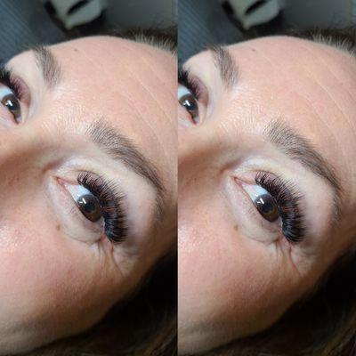 Volume lash extensions