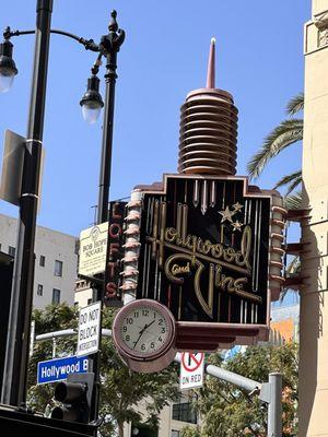 Hollywood and Vine Historical Marker