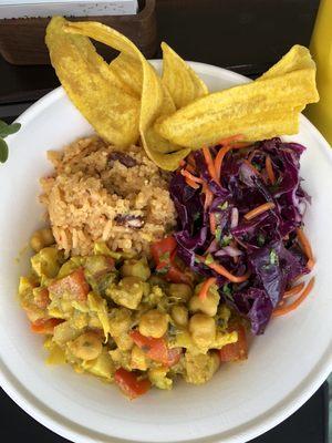 Caribbean Curry bowl