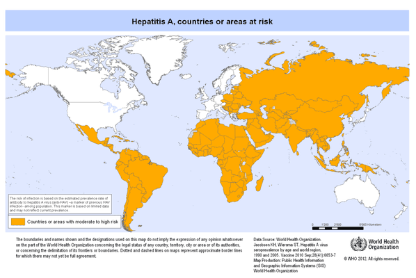 Hepatitis A is highly contagious; make sure to get your vaccine before traveling