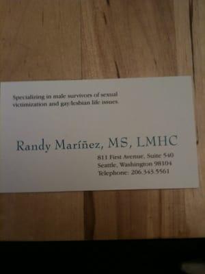 Randy Marinez, MS, LMHC