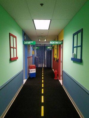 The hallway to "success"