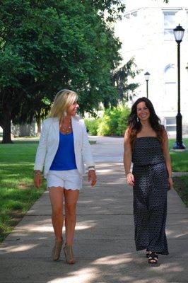 Co-founders, Kim Cunningham and Shanna DeCola