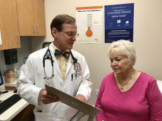 Under the direction of a geriatrician, Healthcare Network offers primary care for seniors.