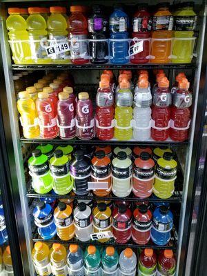 Powerade and Gatorade