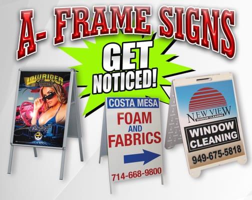 A-Frame Signs for your Business