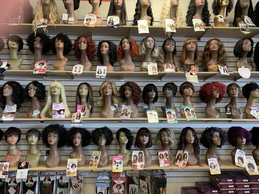 Wigs 50% off