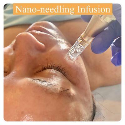 Plump and deeply hydrate skin with the nano infusion facial