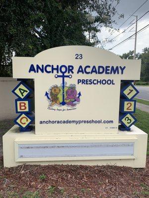 Anchor Academy Sign