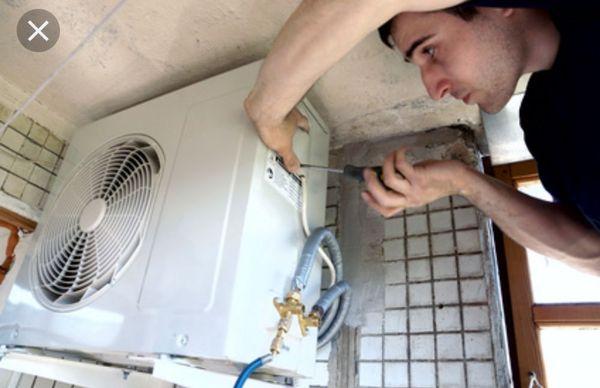 Ductless AC service and repair